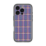 スリムプロテクションプレミアムケース with MagSafe［ Tartan Check - Purple ］