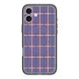 スリムプロテクションプレミアムケース with MagSafe［ Tartan Check - Purple ］