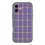 スリムプロテクションプレミアムケース with MagSafe［ Tartan Check - Purple ］