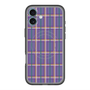 スリムプロテクションプレミアムケース with MagSafe［ Tartan Check - Purple ］