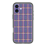 スリムプロテクションプレミアムケース with MagSafe［ Tartan Check - Purple ］