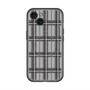 スリムプロテクションプレミアムケース with MagSafe［ Tartan Check - Gray ］