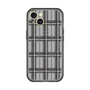 スリムプロテクションプレミアムケース with MagSafe［ Tartan Check - Gray ］