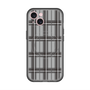 スリムプロテクションプレミアムケース with MagSafe［ Tartan Check - Gray ］