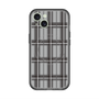 スリムプロテクションプレミアムケース with MagSafe［ Tartan Check - Gray ］