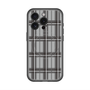 スリムプロテクションプレミアムケース with MagSafe［ Tartan Check - Gray ］