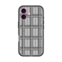スリムプロテクションプレミアムケース with MagSafe［ Tartan Check - Gray ］