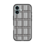 スリムプロテクションプレミアムケース with MagSafe［ Tartan Check - Gray ］