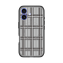 スリムプロテクションプレミアムケース with MagSafe［ Tartan Check - Gray ］