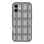 スリムプロテクションプレミアムケース with MagSafe［ Tartan Check - Gray ］