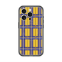 スリムプロテクションプレミアムケース with MagSafe［ Tartan Check - Yellow ］