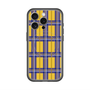 スリムプロテクションプレミアムケース with MagSafe［ Tartan Check - Yellow ］