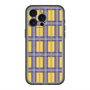 スリムプロテクションプレミアムケース with MagSafe［ Tartan Check - Yellow ］