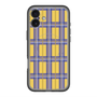 スリムプロテクションプレミアムケース with MagSafe［ Tartan Check - Yellow ］