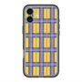 スリムプロテクションプレミアムケース with MagSafe［ Tartan Check - Yellow ］