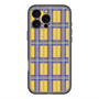 スリムプロテクションプレミアムケース with MagSafe［ Tartan Check - Yellow ］