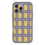 スリムプロテクションプレミアムケース with MagSafe［ Tartan Check - Yellow ］