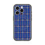 スリムプロテクションプレミアムケース with MagSafe［ Tartan Check - Blue ］