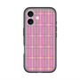 スリムプロテクションプレミアムケース with MagSafe［ Tartan Check - Pink ］