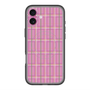 スリムプロテクションプレミアムケース with MagSafe［ Tartan Check - Pink ］