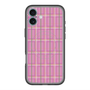スリムプロテクションプレミアムケース with MagSafe［ Tartan Check - Pink ］