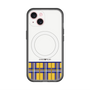 スリムプロテクションプレミアムケース with MagSafe［ CASEPLAY Tartan Check - Yellow ］