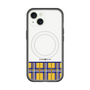 スリムプロテクションプレミアムケース with MagSafe［ CASEPLAY Tartan Check - Yellow ］