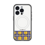 スリムプロテクションプレミアムケース with MagSafe［ CASEPLAY Tartan Check - Yellow ］