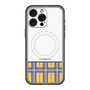 スリムプロテクションプレミアムケース with MagSafe［ CASEPLAY Tartan Check - Yellow ］