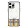 スリムプロテクションプレミアムケース with MagSafe［ CASEPLAY Tartan Check - Yellow ］