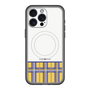 スリムプロテクションプレミアムケース with MagSafe［ CASEPLAY Tartan Check - Yellow ］