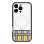 スリムプロテクションプレミアムケース with MagSafe［ CASEPLAY Tartan Check - Yellow ］
