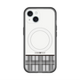 スリムプロテクションプレミアムケース with MagSafe［ CASEPLAY Tartan Check - Gray ］