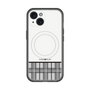 スリムプロテクションプレミアムケース with MagSafe［ CASEPLAY Tartan Check - Gray ］