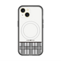 スリムプロテクションプレミアムケース with MagSafe［ CASEPLAY Tartan Check - Gray ］