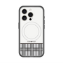 スリムプロテクションプレミアムケース with MagSafe［ CASEPLAY Tartan Check - Gray ］