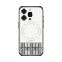 スリムプロテクションプレミアムケース with MagSafe［ CASEPLAY Tartan Check - Gray ］