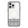 スリムプロテクションプレミアムケース with MagSafe［ CASEPLAY Tartan Check - Gray ］