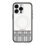スリムプロテクションプレミアムケース with MagSafe［ CASEPLAY Tartan Check - Gray ］