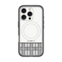 スリムプロテクションプレミアムケース with MagSafe［ CASEPLAY Tartan Check - Gray ］