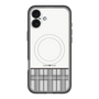 スリムプロテクションプレミアムケース with MagSafe［ CASEPLAY Tartan Check - Gray ］