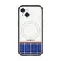 スリムプロテクションプレミアムケース with MagSafe［ CASEPLAY Tartan Check - Blue ］