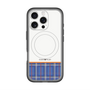 スリムプロテクションプレミアムケース with MagSafe［ CASEPLAY Tartan Check - Blue ］