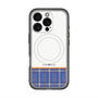 スリムプロテクションプレミアムケース with MagSafe［ CASEPLAY Tartan Check - Blue ］