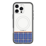 スリムプロテクションプレミアムケース with MagSafe［ CASEPLAY Tartan Check - Blue ］