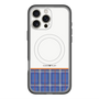 スリムプロテクションプレミアムケース with MagSafe［ CASEPLAY Tartan Check - Blue ］