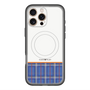 スリムプロテクションプレミアムケース with MagSafe［ CASEPLAY Tartan Check - Blue ］