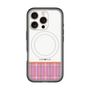 スリムプロテクションプレミアムケース with MagSafe［ CASEPLAY Tartan Check - Pink ］