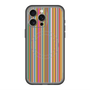 スリムプロテクションプレミアムケース with MagSafe［ Colorful Stripe ］