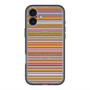 スリムプロテクションプレミアムケース with MagSafe［ Colorful Boader ］